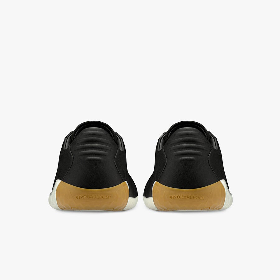 Black Women's Vivobarefoot Geo Court Hiking Shoes | Philippines 0139OKIR
